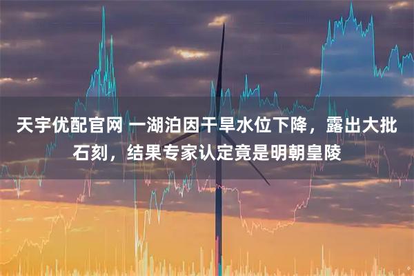 天宇优配官网 一湖泊因干旱水位下降，露出大批石刻，结果专家认定竟是明朝皇陵
